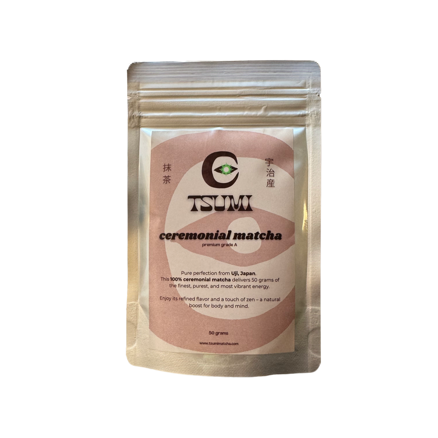 CEREMONIAL MATCHA 50 GRAMS - PREMIUM GRADE