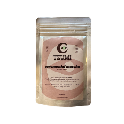 CEREMONIAL MATCHA 50 GRAMS - PREMIUM GRADE